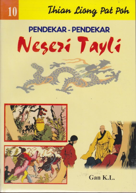 Cover Buku Pendekar-Pendekar Negeri Tayli #10