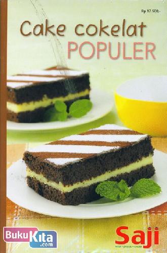 Cover Buku SAJI : CAKE COKELAT POPULER