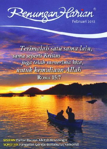 Cover Buku Renungan Harian - Februari 2012