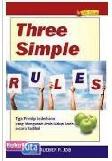Cover Buku Three Simple Rules