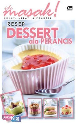 Cover Buku Resep Dessert ala Perancis