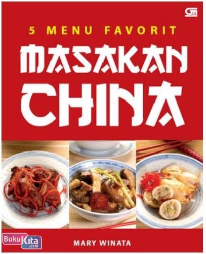 Cover Buku 5 Menu Favorit Masakan China