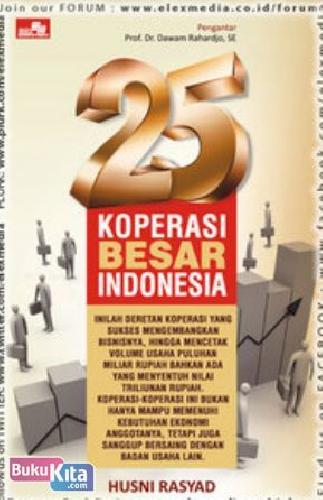 Cover Buku 25 Koperasi Besar Indonesia