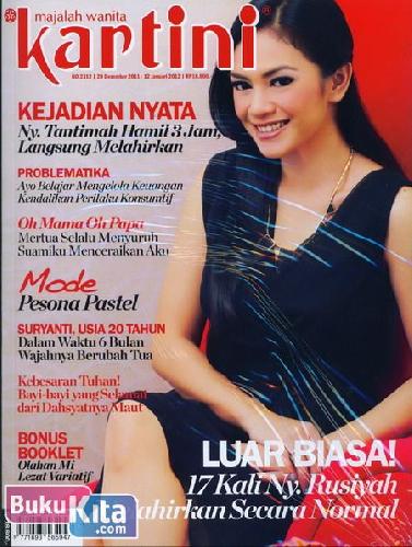 Cover Buku Majalah Kartini No. 2312 | 29 Desember 2011 - 12 Januari 2012