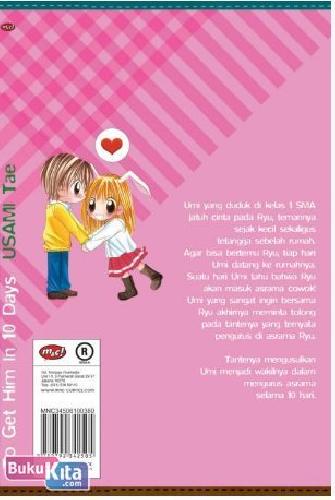 Cover Belakang Buku To Get Him in 10 Days