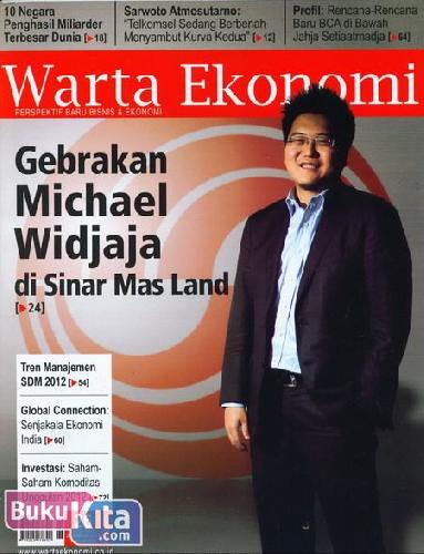 Cover Buku Majalah Warta Ekonomi #26 | 26 Desember 2011 - 8 Januari 2012