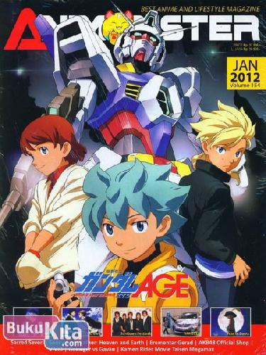 Cover Buku Majalah Animonster #154 - Januari 2012