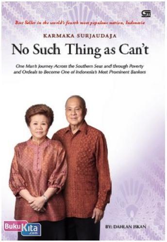 Cover Buku Karmaka Surjandaja : No Such Thing as Can