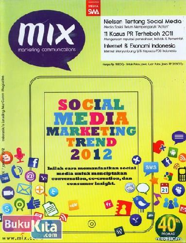 Cover Buku Majalah MIX Marketing Communications #01 - Januari 2012