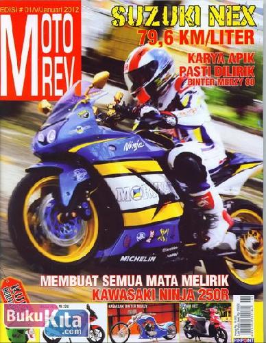 Cover Buku Majalah MOTOREV #01 - Januari 2012