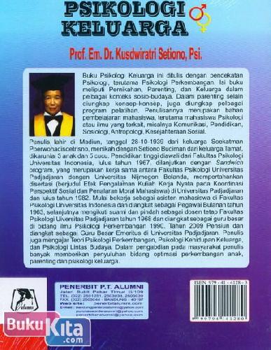 Cover Belakang Buku Psikolgi Keluarga
