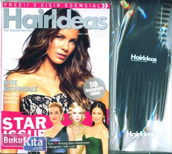 Cover Buku Majalah Hair Ideas #21 | Januari - Maret 2012