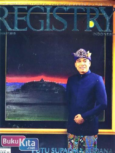 Cover Buku Majalah Registry Indonesia Volume 5 Number 11 - Januari 2012