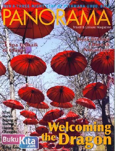 Cover Buku 	Majalah PANORAMA Travel & Leisure Magazine #27 | Januari - Februari 2012