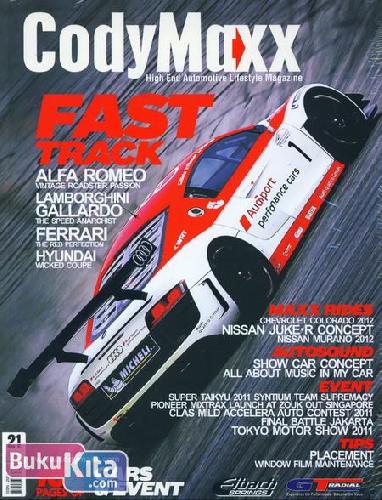 Cover Buku Majalah CodyMaxx #21 | 2012