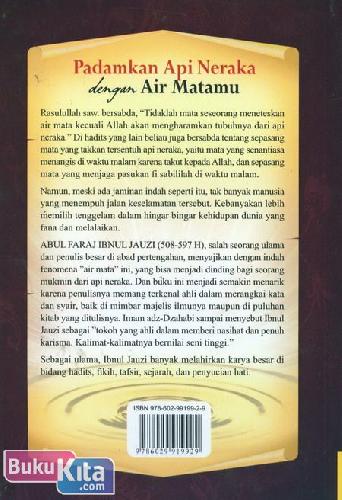 Cover Belakang Buku Padamkan Api Neraka dengan Air Matamu