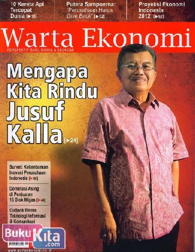 Cover Buku Majalah Warta Ekonomi #01 | 9 Januari 2012 - 22 Januari 2012