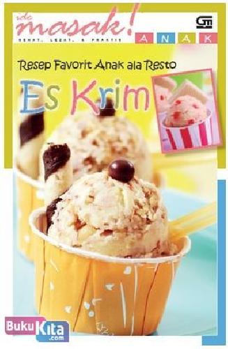 Cover Buku Resep Favorit Anak ala Resto : Es Krim