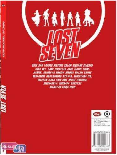 Cover Belakang Buku Lost Seven 3