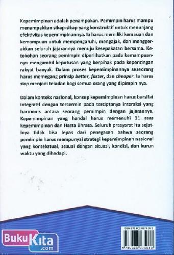 Cover Belakang Buku Traktat Etis Kepemimpinan Nasional & Indeks Kepemimpinan Nasional Indonesia