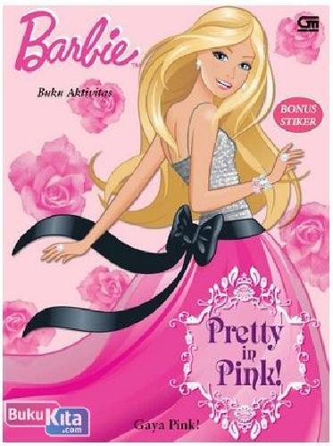 Cover Buku Barbie : Gaya Pink!