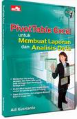 Cover Buku PivotTable Excel untuk Membuat Laporan dan Analisis Data