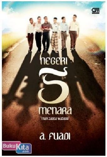 Cover Buku Negeri 5 Menara ( Edisi Cover Film )