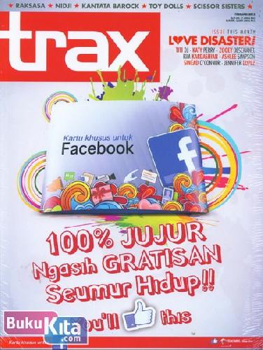 Cover Buku Majalah Trax #115 - Februari 2012