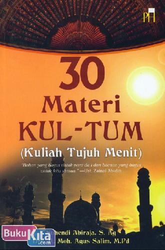 Cover Buku 30 Materi Kul-Tum (Kuliah Tujuh Menit)