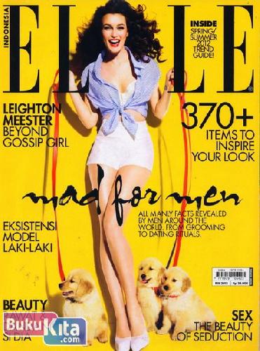 Cover Buku Majalah ELLE Indonesia #47 - Februari 2012 - REG