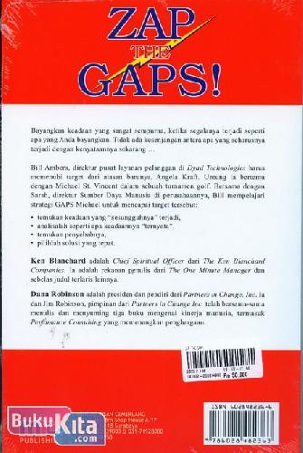 Cover Belakang Buku Zap The Ga! : Capailah Prestasi Tertinggi Dalam Hidup Anda