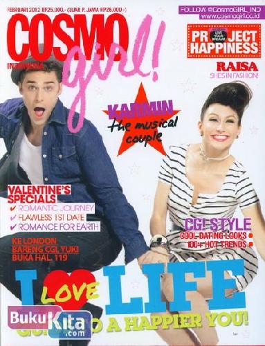 Cover Buku Majalah CosmoGIRL! #125 - Februari 2012