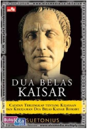 Cover Buku Suetonius - Dua Belas Kaisar