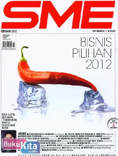 Cover Buku Majalah SME & Entrepreneurship Magazine - Februari 2012