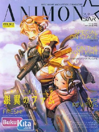 Cover Buku Majalah Animonster #155 - Februari 2012