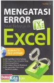 Cover Buku Mengatasi Error Saat Bekerja di Excel