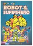 Cover Buku Seri Mewarnai : Robot & Superhero