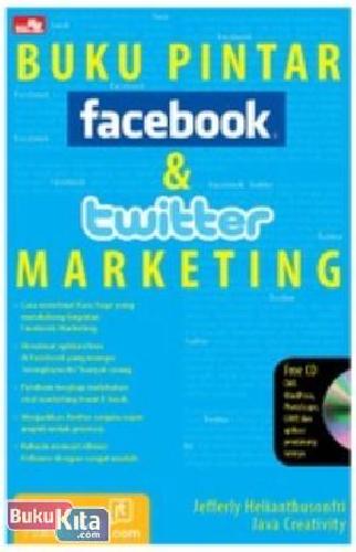 Cover Buku Buku Pintar Facebook & Twitter Marketing