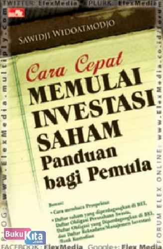 Cover Buku Cara Cepat memulai Investasi Saham Panduan Bagi Pemula (Edisi Revisi)