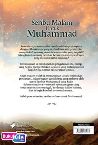 Cover Belakang Buku Seribu Malam Untuk Muhammad