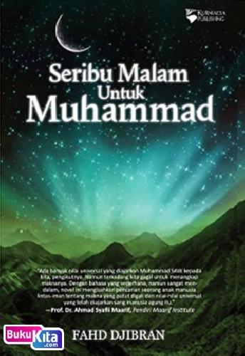 Cover Buku Seribu Malam Untuk Muhammad