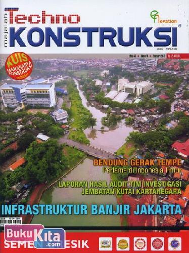 Cover Buku Majalah Techno Konstruksi #46 - Februari 2012