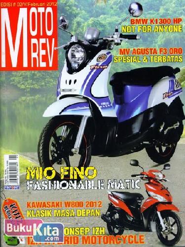 Cover Buku Majalah MOTOREV #02 - Februari 2012