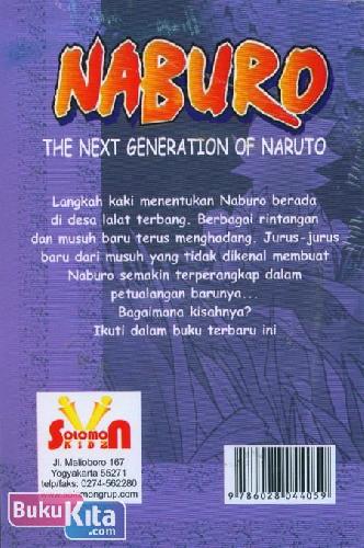 Cover Belakang Buku NABURO : The Next Generation of Naruto 6