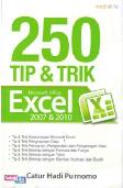 Cover Buku 250 Tip & Trik Microsoft Office Excel 2007 & 2010