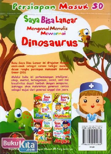 Cover Saya Bisa Lancar Mengenal Menulis Mewarnai Dinosaurus