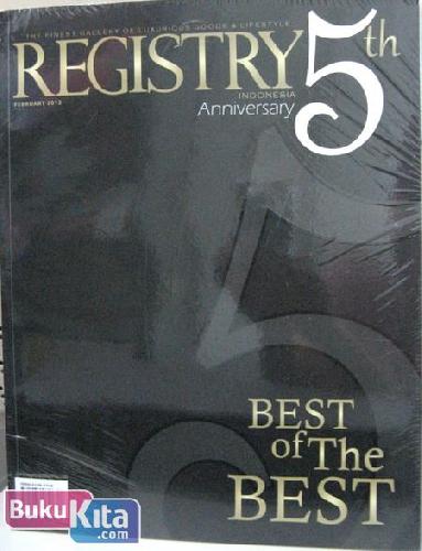 Cover Buku Majalah Registry Indonesia Volume 5 Number 12 - February 2012