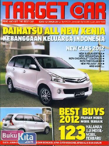 Cover Buku Majalah Target Car #12 | Februari - Juni 2011