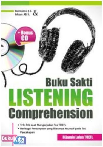 Cover Buku Buku Sakti Listening Comprehension