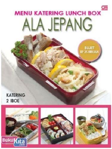 Cover Buku Menu Katering Lunch Box ala Jepang Bujet 25 Ribuan